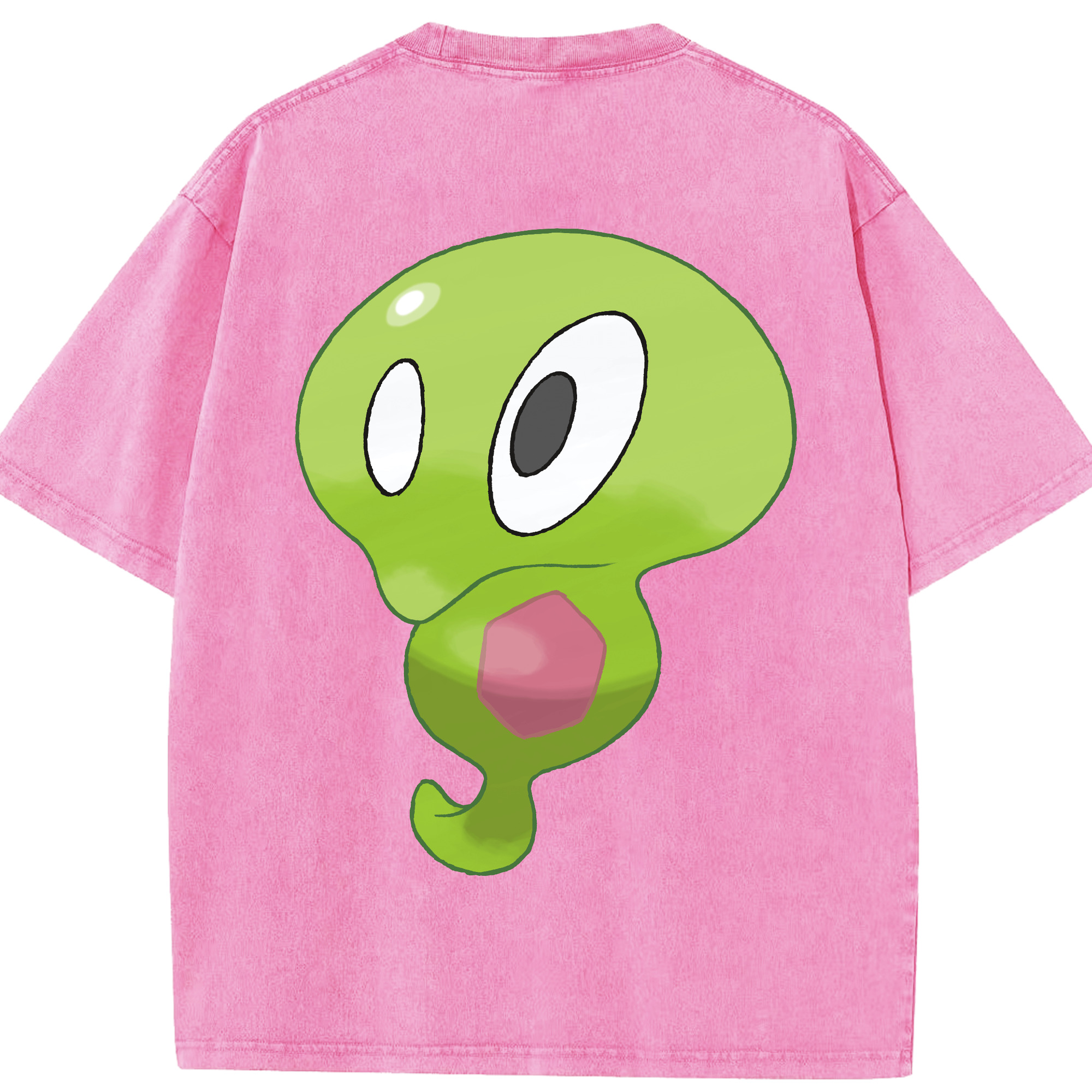 （画像用） ポケットモンスター Pokémon 綿100% ヴィンテージ風 半袖Tシャツ（背面プリント）